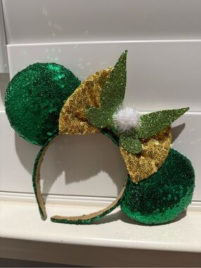 Tinker Bell Inspired Sequin Minnie Mouse Ears (from Etsy) - NWOT